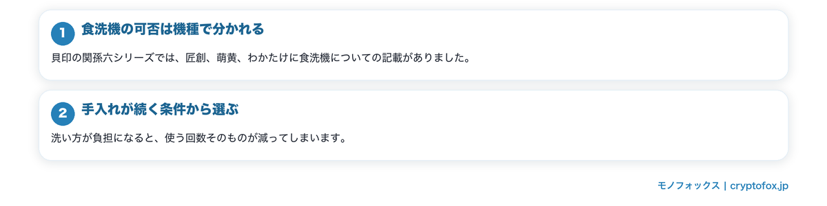人気の包丁を手入れの条件で絞るの要点を整理した図