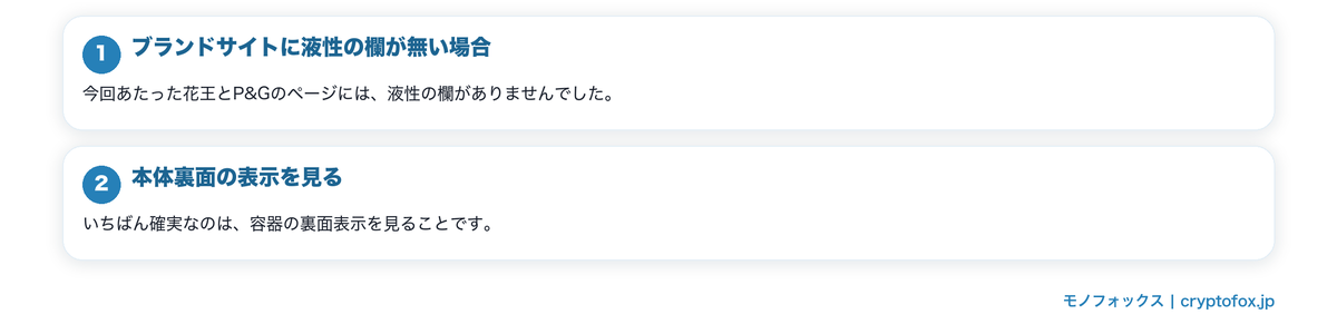 液性が気になるときの調べ方の要点を整理した図