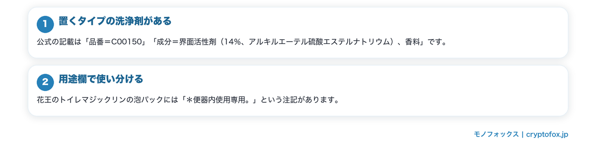 こすらない方法もあるの要点を整理した図