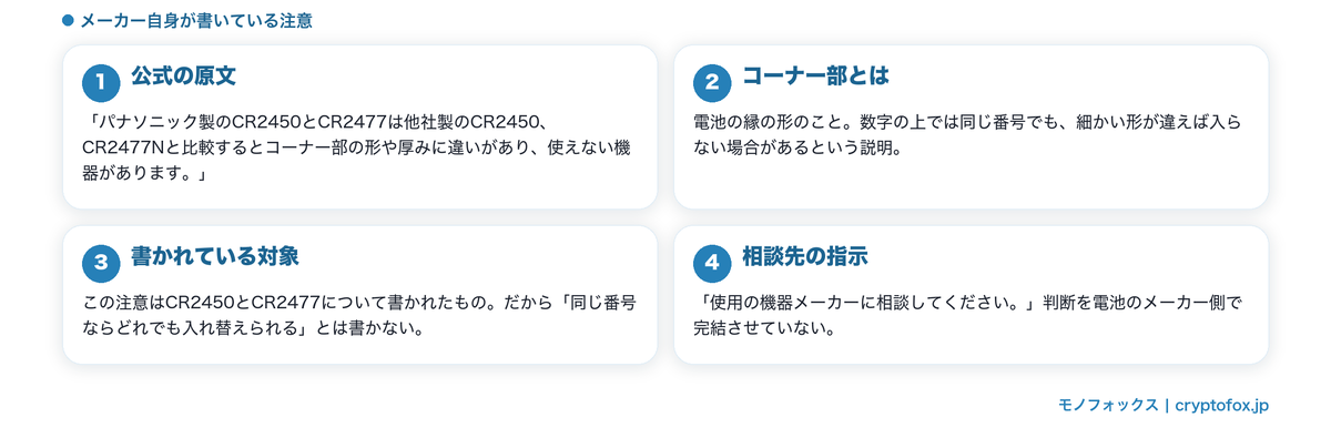 同じ番号でも入れ替えられない場合がある